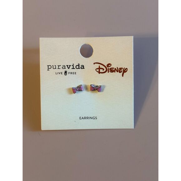Pura Vida Disney Earrings New - Minnie, Mickey, Daisy Duck - Hoops/Studs - Picture 5 of 7